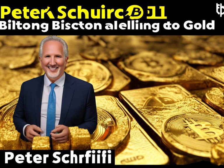 Peter Schiff advises selling Bitcoin for gold 📉🔜📈