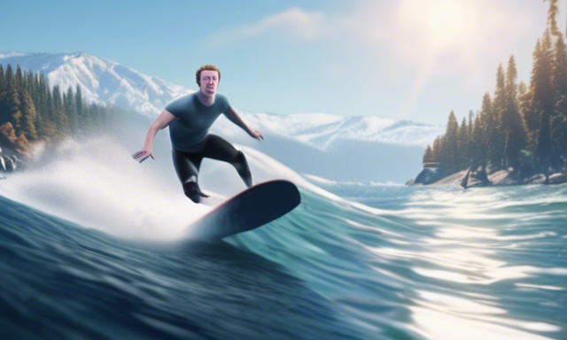 Lake Tahoe is where wake surfing is enjoyed with Mark Zuckerberg 👀