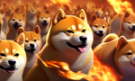 The number of Shiba Inu (SHIB) tokens burned in August was revealed. 🐕