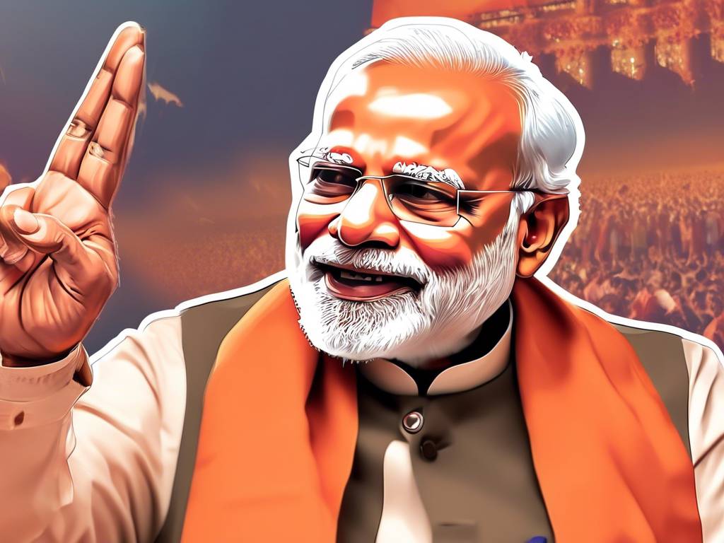 Indian economy and stocks soar as Modi seeks re-election! 🚀📈