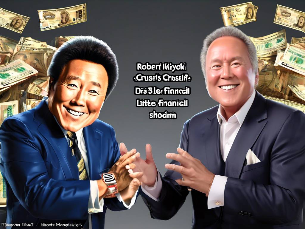 Robert Kiyosaki Crushes Peter Schiff's 'Little' Financial Wisdom! 💥📚