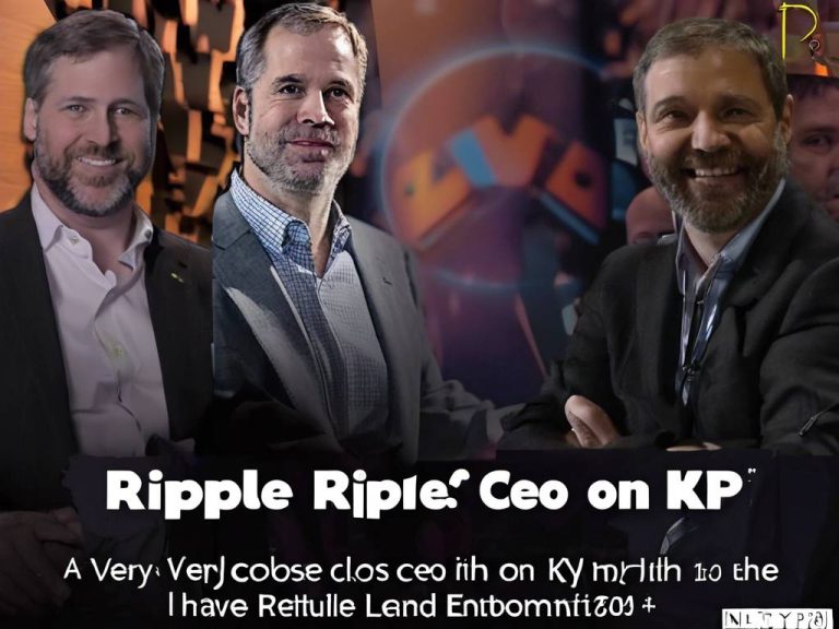 Ripple CEO bullish on XRP’s future! 🚀 Interview reveals exciting developments 🌟