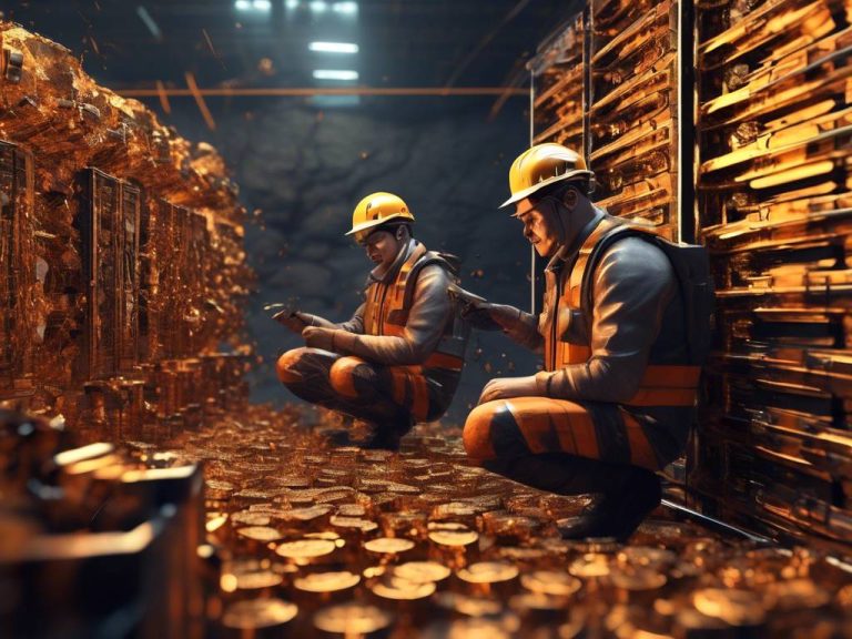 Bitcoin Miners' Reserves Hit Rock Bottom 🔻: Profit-Taking and Price Drop Cause Plummeting Levels! 📉