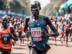 Kenyan marathon legend Kelvin Kiptum's farewell 🏃🇰🇪👋