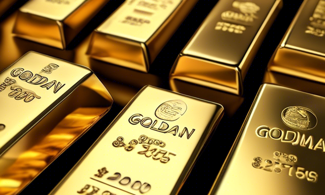 Goldman Sachs predicts gold price to reach $2,700 by 2025 📈💰