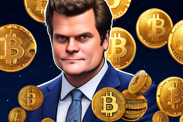 Rep. Gaetz introduces bill allowing Bitcoin tax payments! 🚀💰