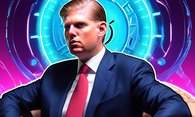 Eric Trump states that a Big Splash is poised to be made in the Crypto World by Trump Organization 🚀