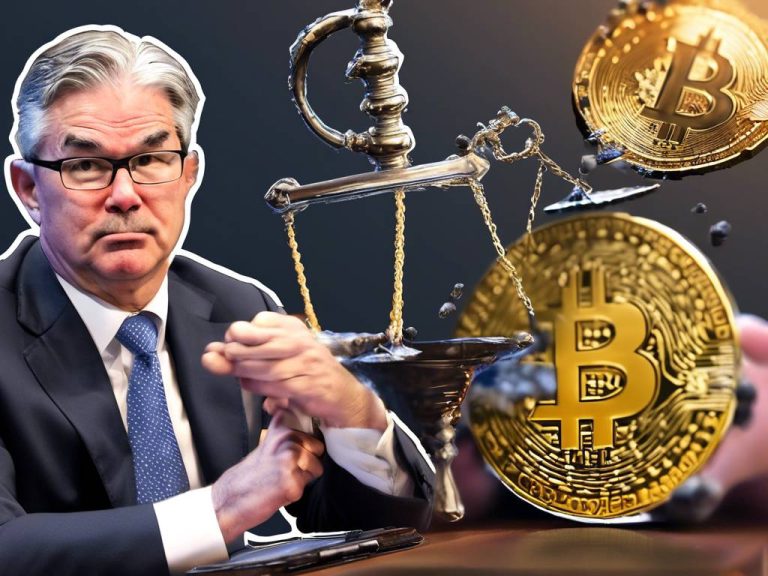 Bitcoin surges as Fed Chair Powell dismisses recession fears! 📈🚀