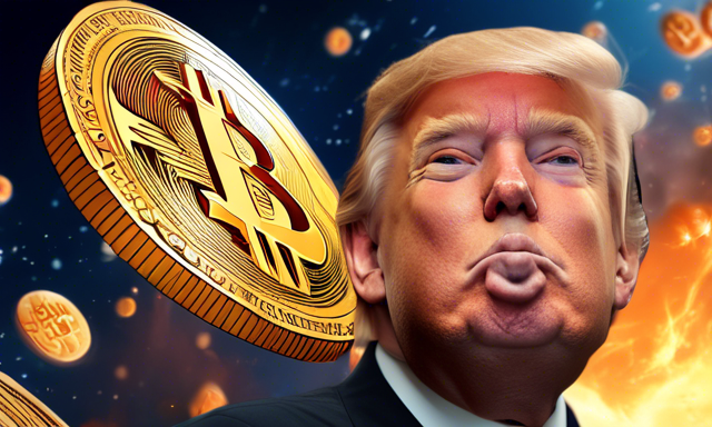 Bitcoin rise claimed by Trump to be almost 4000% during his tenure, predicting a skyrocket in crypto 😲