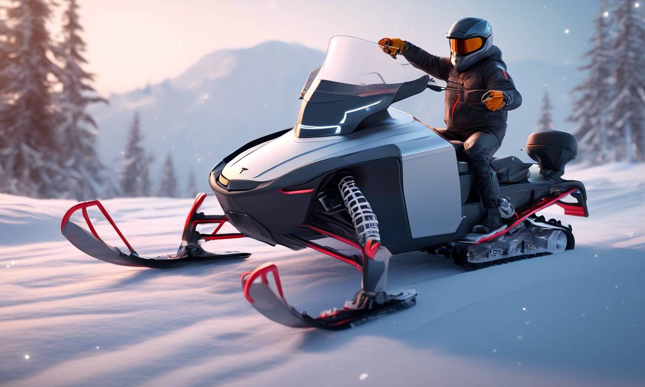 Revolutionary tech upgrades for snowmobiles: Tesla innovation 🚀🌟