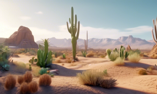 Real-Time Generative AI in 3D Desert World Creation Demonstrated by NVIDIA 🌵