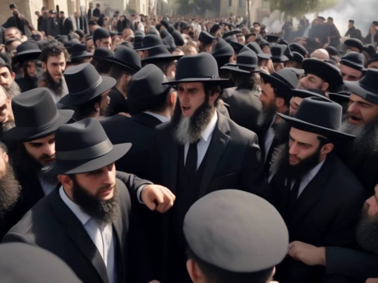 Israel clashes over draft for ultra-orthodox men 😱😱