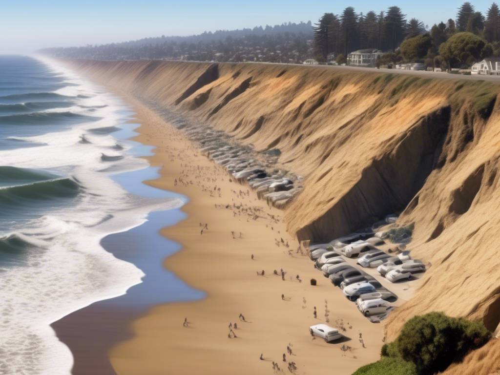 California cliff erosion triggers coastal home evacuations 😱