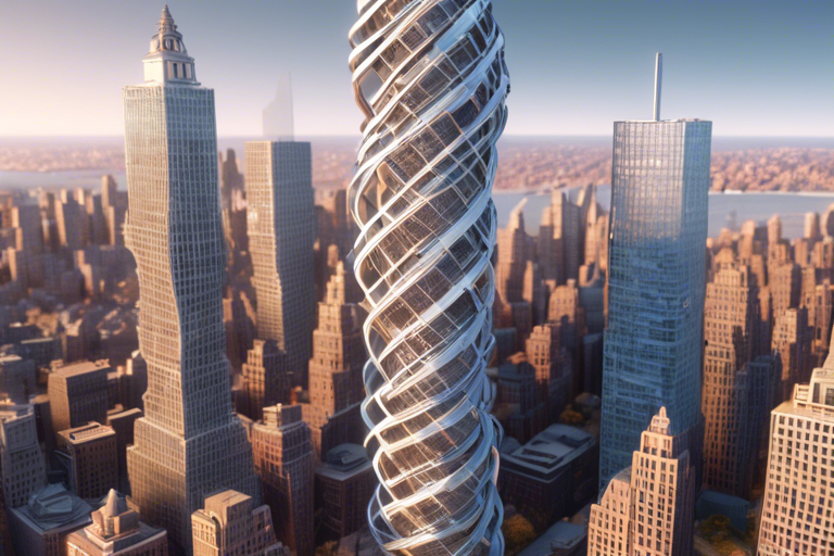 Twisting Towers Reshaping Brooklyn Skyline 🏙️