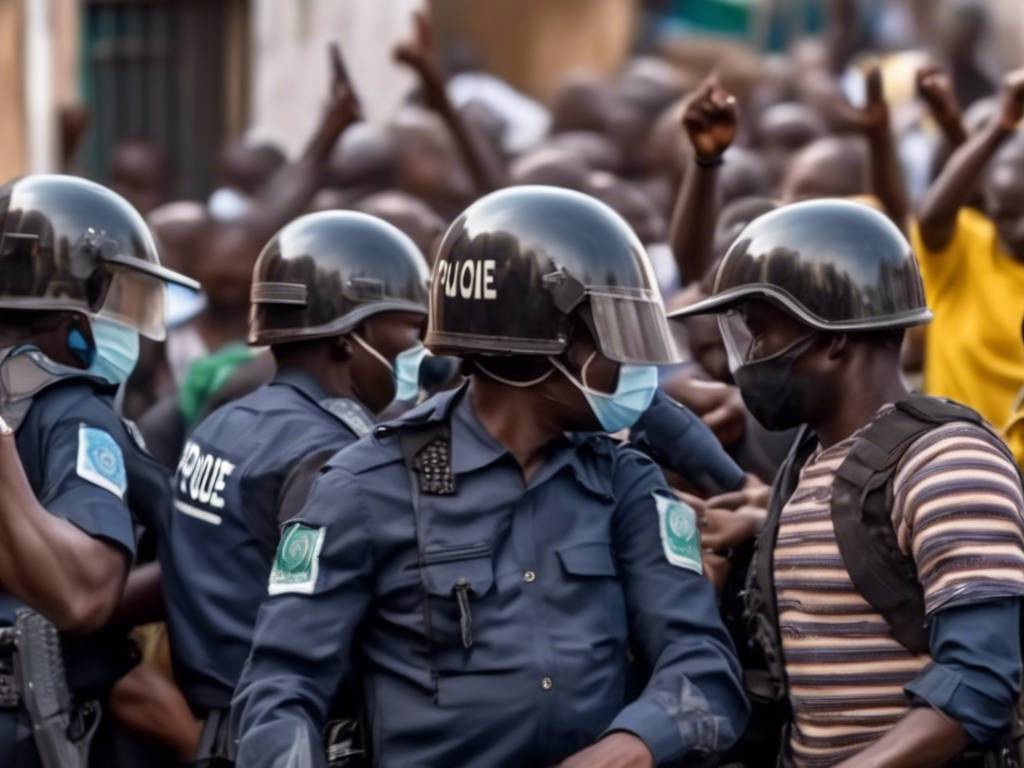 Senegalese election delay sparks clashes with police 😡🔥