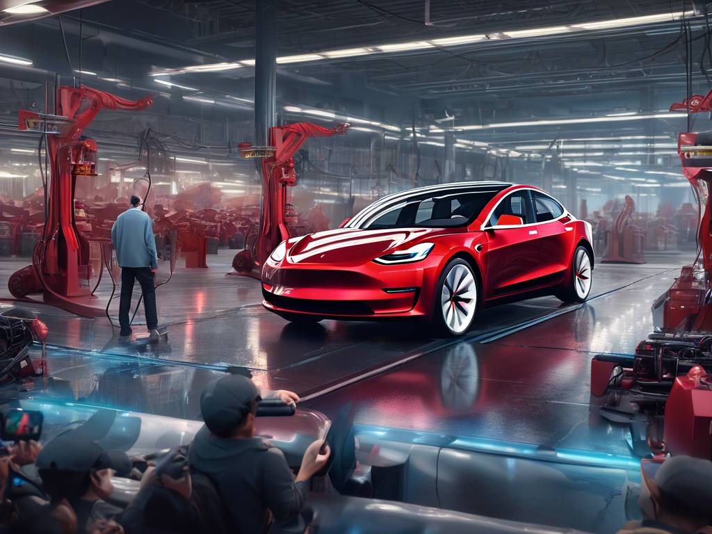 Tesla slows down production at Giga Shanghai 😱