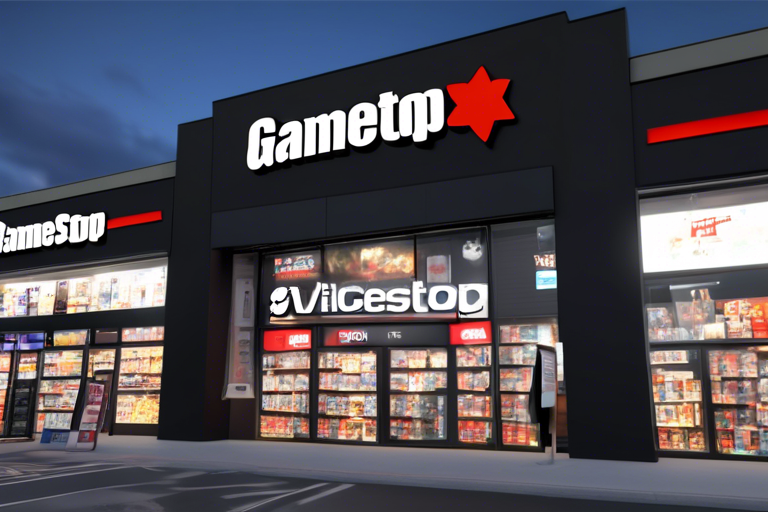 GameStop drops in value with share sale plan 😬