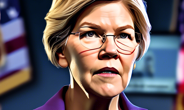 Foreign adversaries are said to use 'cryptomines' to spy on US military, as stated by Elizabeth Warren 😮