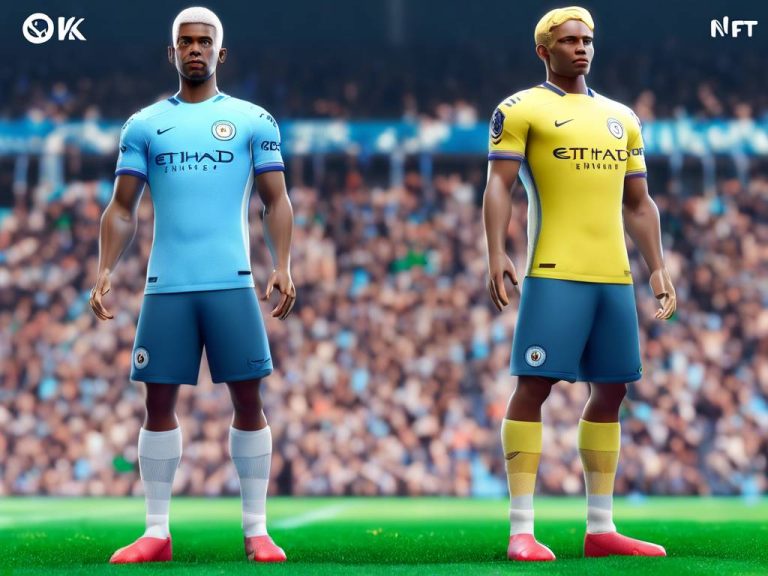 Manchester City teams up with OKX for NFT football jerseys! 🌟⚽