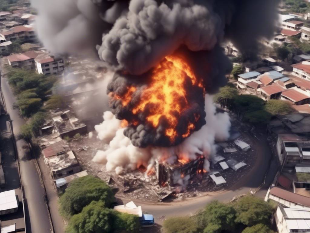 Shocking video captures Kenya gas explosion 😱