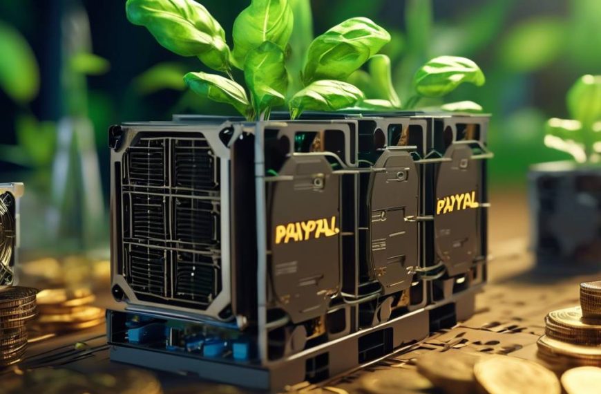 PayPal offers rewards to Bitcoin miners for eco-friendly energy use! 🌿💰