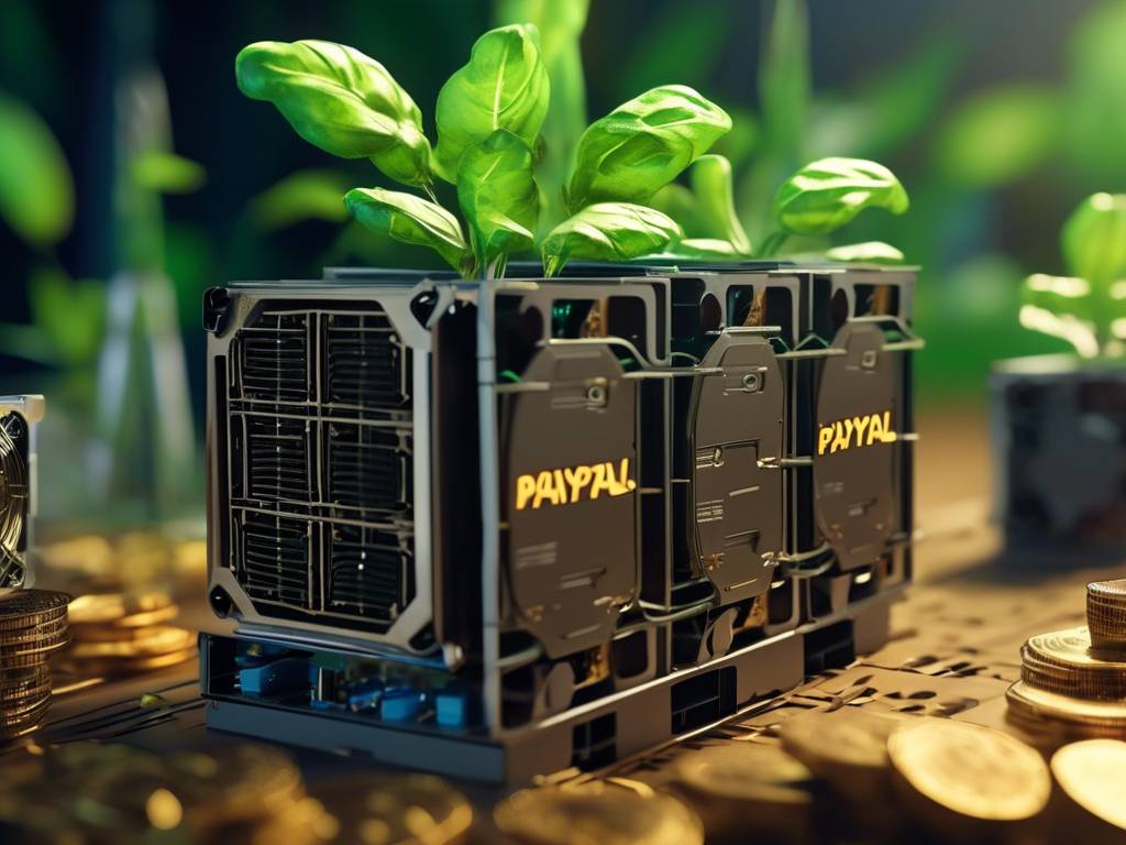 PayPal offers rewards to Bitcoin miners for eco-friendly energy use! 🌿💰
