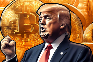 The price of Bitcoin is influenced positively by news about Trump. 📈