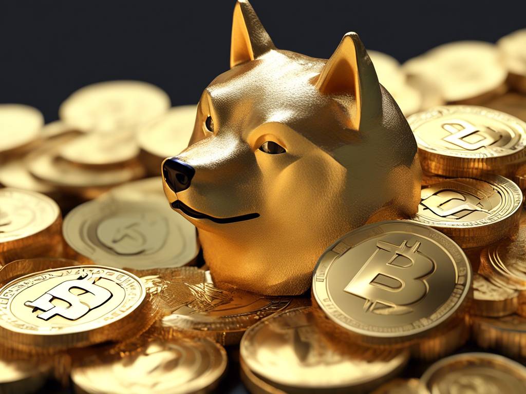 "Dogecoin remains stagnant at $0.155 📉 Don't miss out on the action!" 😮