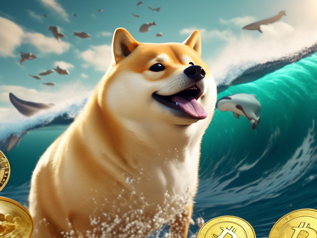 Dogecoin Whales Make Waves with 50% Surge in Transactions 🚀🐳