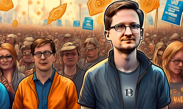 Bitcoin Fans are Encouraged by Edward Snowden to Vote, but Cautioned Against Joining a Cult 🙂