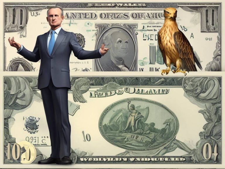 "Fed's Waller's hawkish stance lifts dollar 📈 vs euro!" 🌐