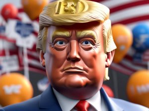 Crypto Champ Trump: 'Vote for me!' 🚀👍