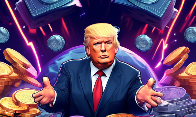 Unusually high token purchases by Donald Trump in a crypto project 🚀