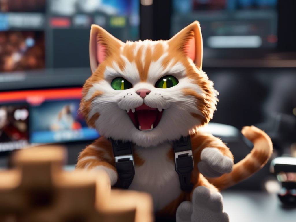 'GameStop Shares Skyrocket as 'Roaring Kitty' Sparks Meme Frenzy 🚀📈'