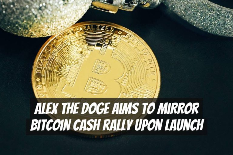 Alex the Doge Aims To Mirror Bitcoin Cash Rally Upon Launch