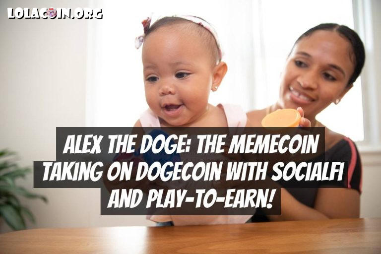 Alex The Doge: The Memecoin Taking on Dogecoin with SocialFi and Play-to-Earn!
