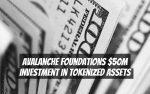 Avalanche Foundations $50M Investment in Tokenized Assets