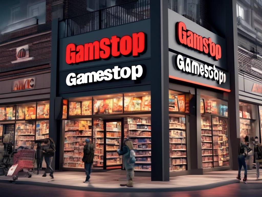 GameStop, AMC $11 Billion Stock Surge Shadowed by Sudden Drop 😢