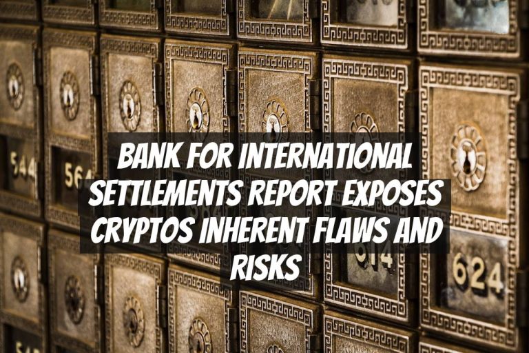 Bank for International Settlements Report Exposes Cryptos Inherent Flaws and Risks