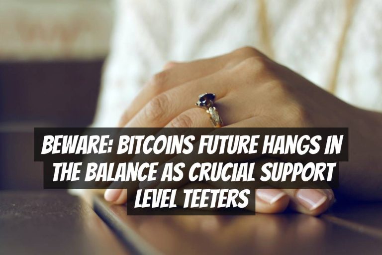 Beware: Bitcoins Future Hangs in the Balance as Crucial Support Level Teeters