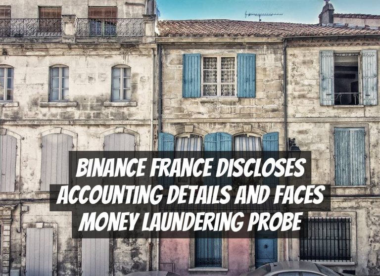 Binance France Discloses Accounting Details and Faces Money Laundering Probe