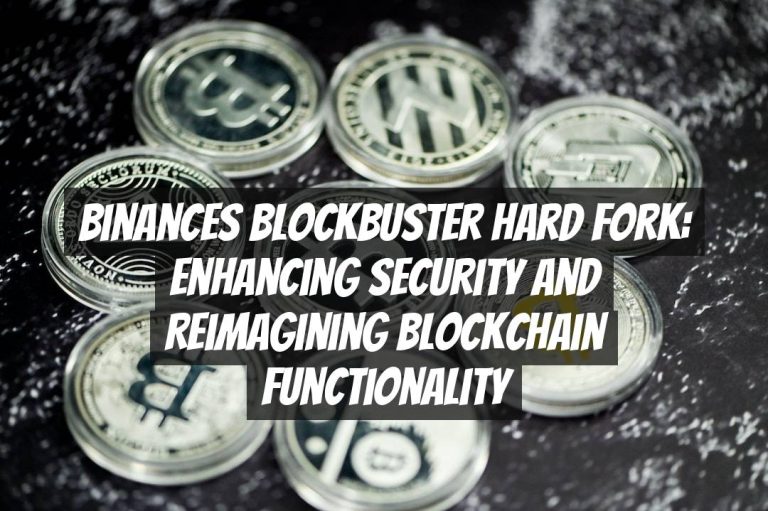 Binances Blockbuster Hard Fork: Enhancing Security and Reimagining Blockchain Functionality