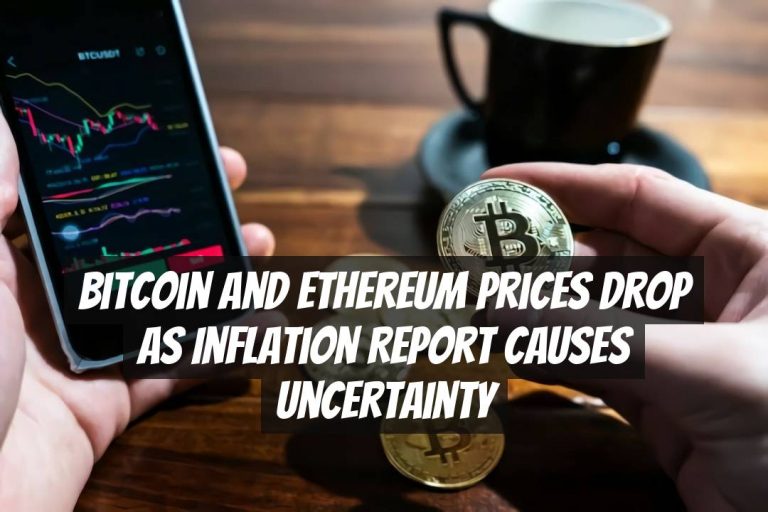 Bitcoin and Ethereum Prices Drop as Inflation Report Causes Uncertainty