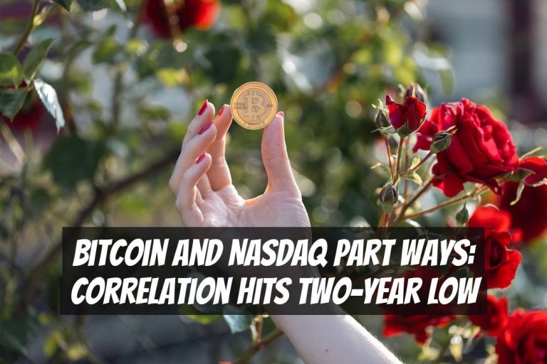 Bitcoin and NASDAQ Part Ways: Correlation Hits Two-Year Low