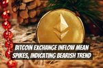 Bitcoin Exchange Inflow Mean Spikes, Indicating Bearish Trend