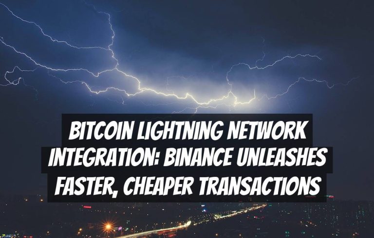 Bitcoin Lightning Network Integration: Binance Unleashes Faster, Cheaper Transactions