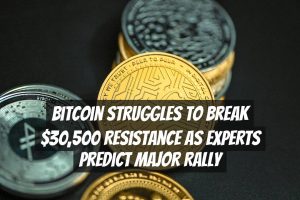 Bitcoin Struggles to Break $30,500 Resistance as Experts Predict Major Rally