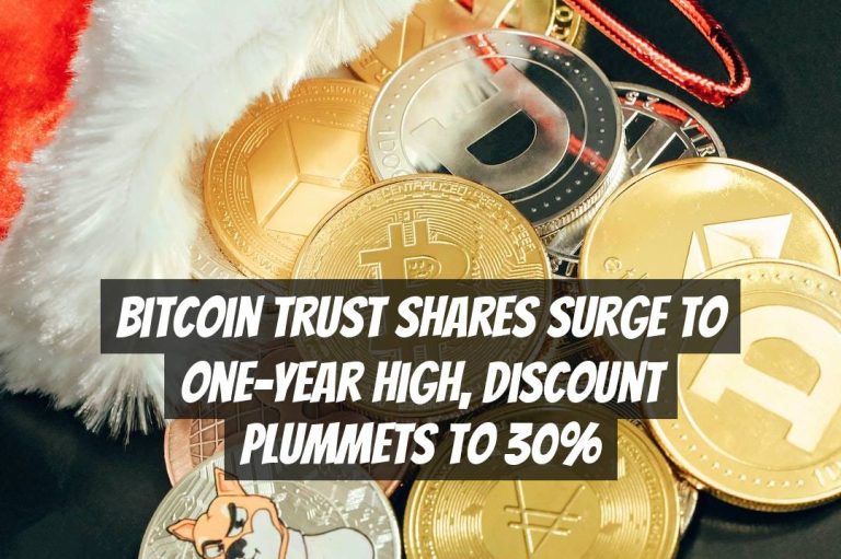 Bitcoin Trust Shares Surge to One-Year High, Discount Plummets to 30%