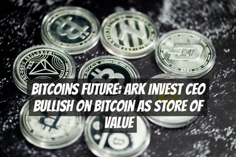 Bitcoins Future: ARK Invest CEO Bullish on Bitcoin as Store of Value
