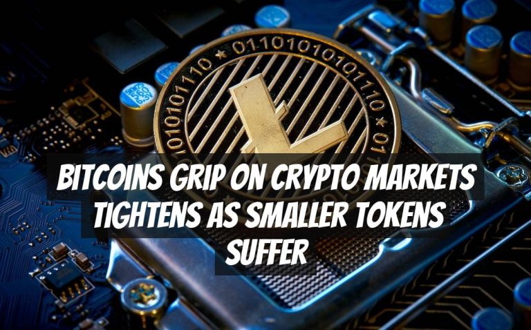 Bitcoins Grip on Crypto Markets Tightens as Smaller Tokens Suffer